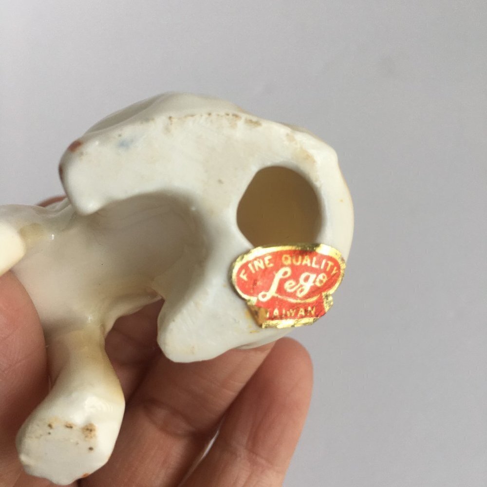 Vintage Dog Figurine Statue - White Standard or Mini Miniature Poodle‎ - Picture 10 of 10